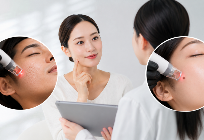 健やかで清潔感のある肌